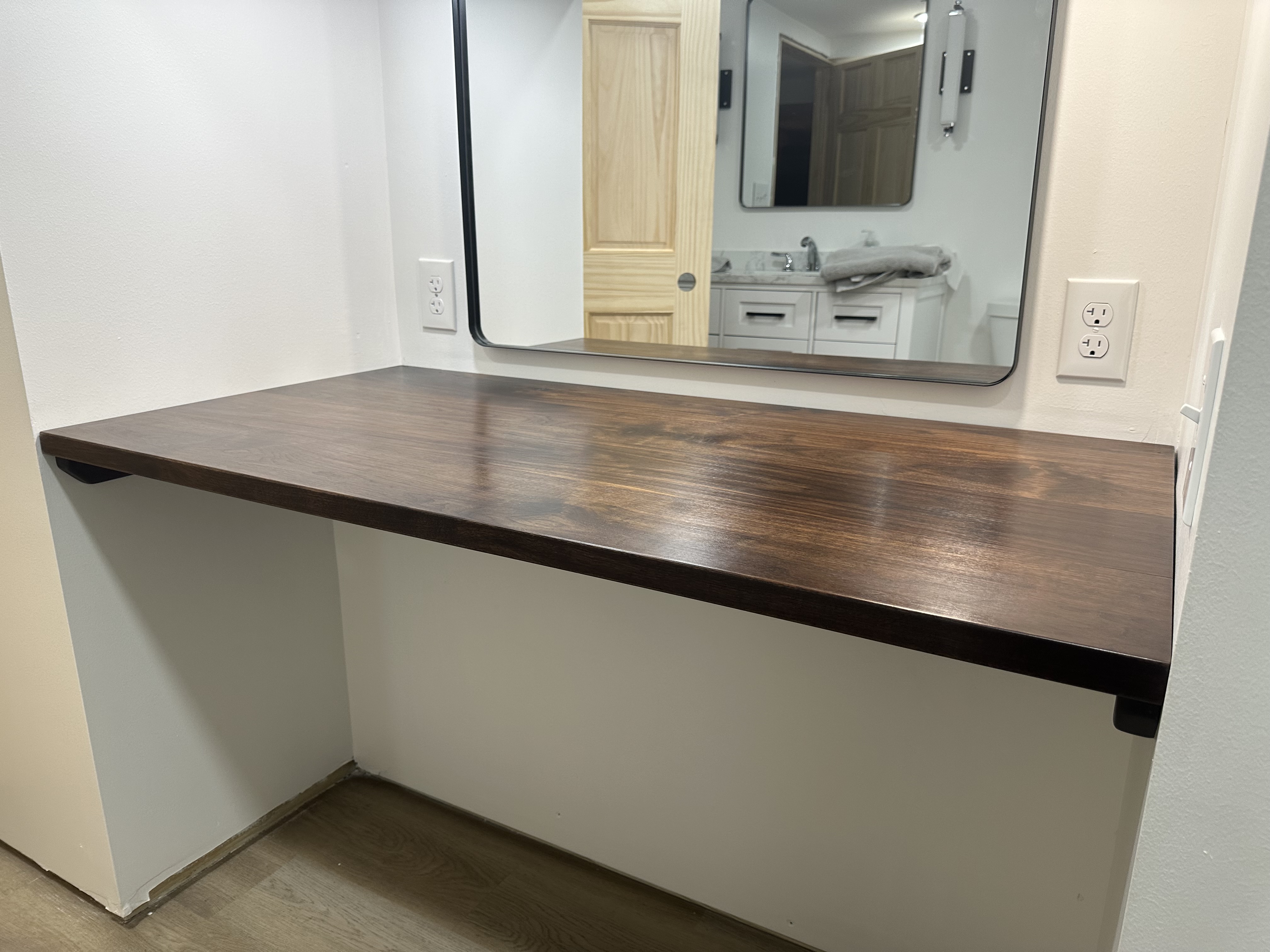 Solid Walnut counter top